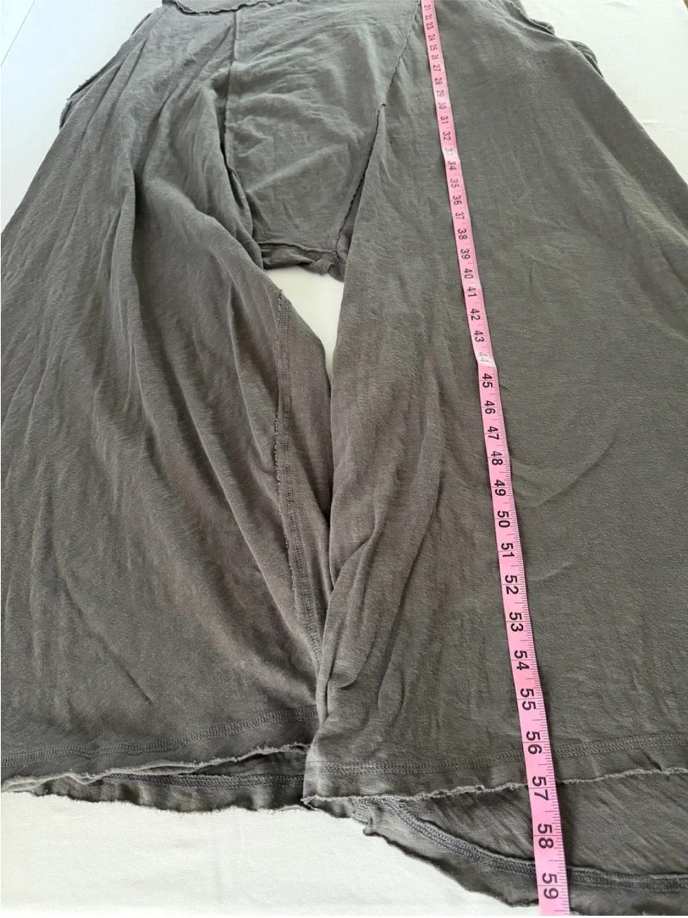 Free People Sleeveless Taupe Jumpsuit